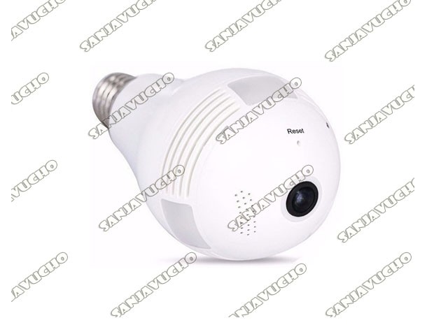 &u+ LAMPARA FOCO CAMARA DE SEGURIDAD IP WIFI SA-QP-3-W